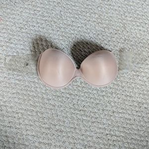Nude Strapless bra